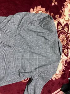 luxurious Classic Plaid Blazer