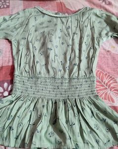 Chic Smocked Peplum Top