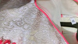 Pink Floral Lehenga Choli Set