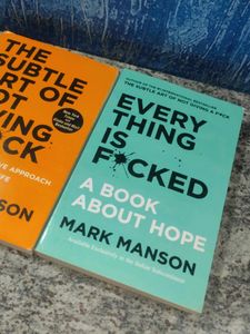 Subtle Art And Everything Is Fck By Mark Manson 2023 Bestseller