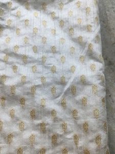 Elegant Cream Silk Saree