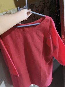 Pink Embroidered Top