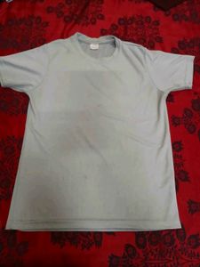 Light Blue Basic T-Shirt