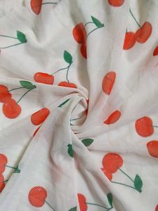 Cute Cherry Print Sleep Dress
