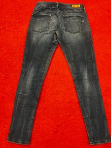 Womens Blue Wash Denim Jeans