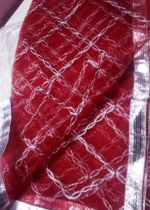 🆕 Maroon Net Dupatta