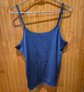 Net Blue Sheer Shirt with Matching Inner