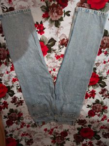Light Wash Wide Leg Jeans