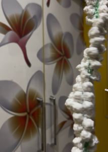 Handmade White Crochet Dupatta