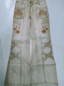 embroidery jean