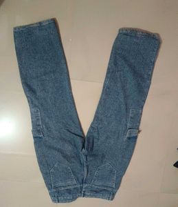 Blue Cargo Jeans