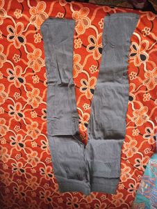 Comfortable Grey Palazzos with Striped Pants combo