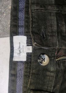 Pepe Jeans Olive Corduroy Pants