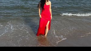 Stunning Red Maxi Dress