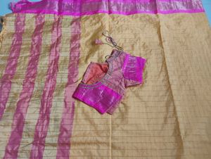 Vibrant Saree with Blouse