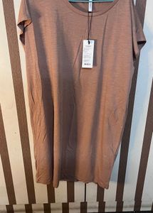 Brown T-Shirt Dress