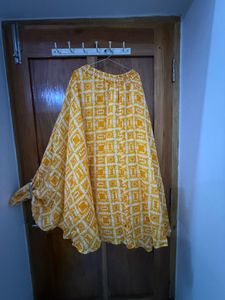 Bohemian Yellow long skirt
