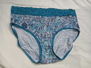 Comfortable 🤎Printed Briefs with Lace Trim