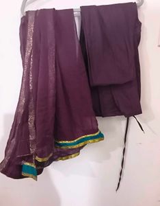 Teal Anarkali Set with Dupatta