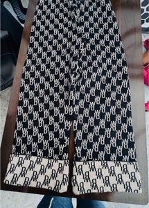 Patterned Knit Pants