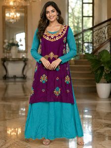 Embroidered Kurta Set New