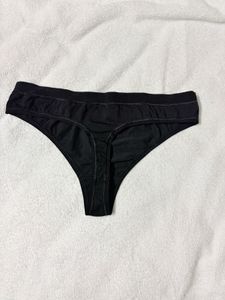 Comfy Black Thong Underwear