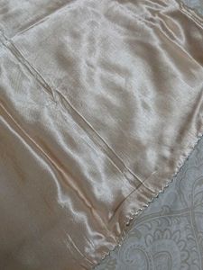 Satin  top flared sleeves