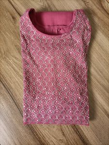 ROSE PINK KURTI