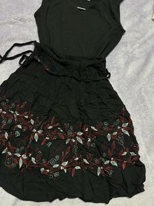 top set with high weight skirt32-34
