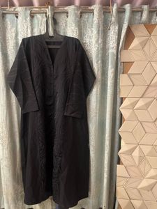 Elegant Black Abaya Gown