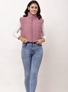 Brown Puffer Vest