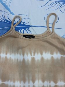 Tie-Dye Spaghetti Strap Midi Dress