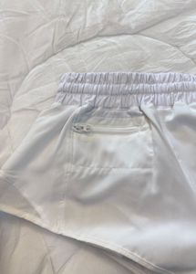 Adidas White women's Running Shorts