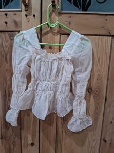Elegant Puff Sleeve Top