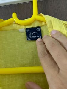 Men's Yellow Kurta