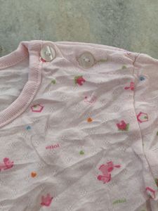 Cute Pink Pajama Top