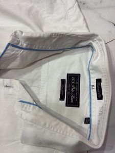 Classic U.S. Polo Assn. White Button-Up Shirt