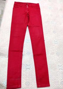 Red Skinny Jeans,📢 Price Drop, 👉 Grab Fast