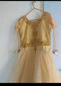 STUNNING HEAVY CANCan GOWN