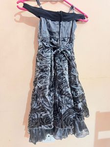 Girls Off-Shoulder Party Dress