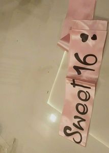 Buy1Get1 16 Birthday Sash
