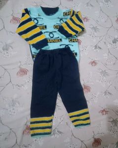 Stylish Kids Sweater and Pants Set