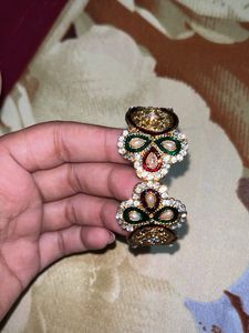 Exquisite Kundan Bangle