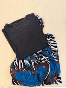 top and dhoti set
