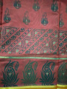 Beautiful Red &amp; Gold Saree