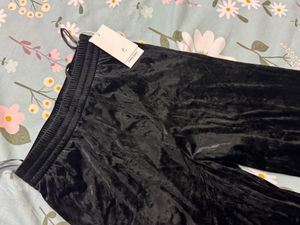 Velvet Jogger Pants