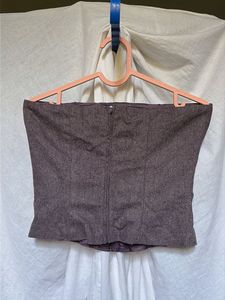 Strapless Corset tube Top