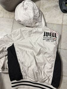 Helly Hansen White &amp; Black Track Jacket