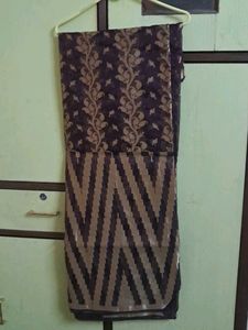 Stylish woven silk saree