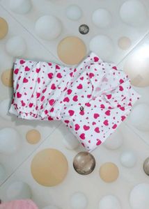 Cute Heart Print co-ord set
